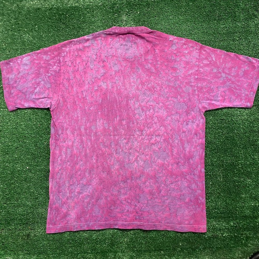 Vintage 80s Harley Davidson Logo Tie Dye Single Stitch Tee - Picture 5 of 6